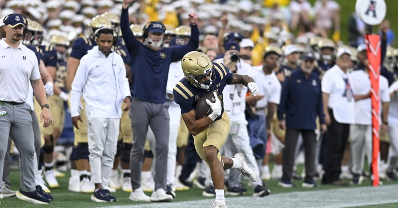 NCAA Football: Rice at Navy