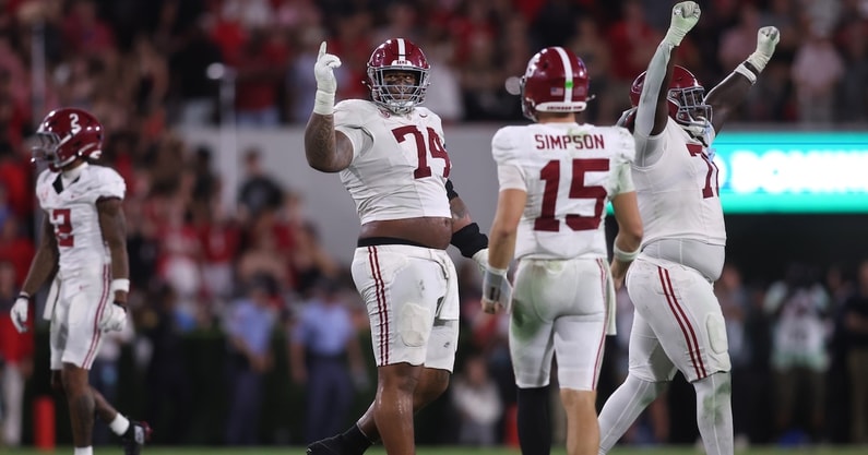 NCAA Football: Alabama at Georgia