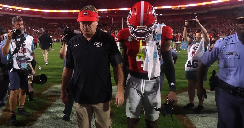 NCAA Football: Alabama at Georgia