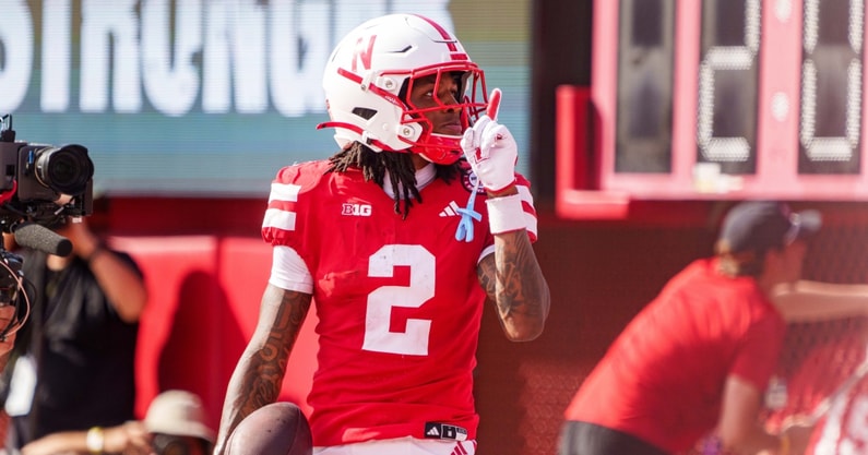 Jacory Barney Nebraska football