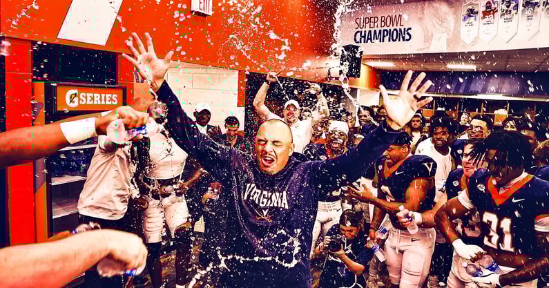 UVa coach Tony Elliott