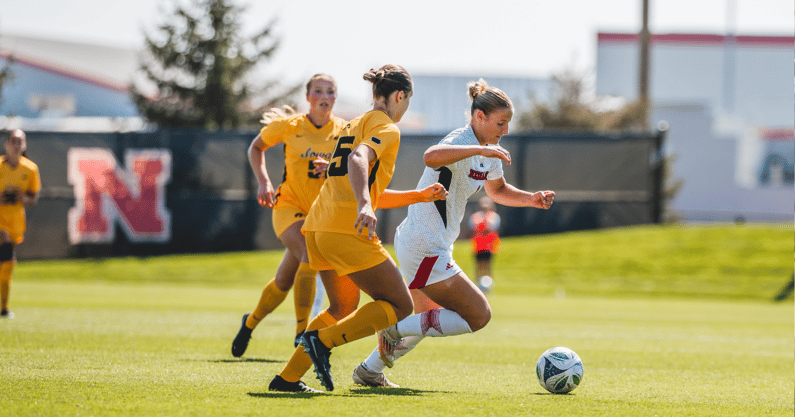 The Hawkeyes defeated the Huskers 1-0 in Lincoln. (Photo by Nebraska Athletics)
