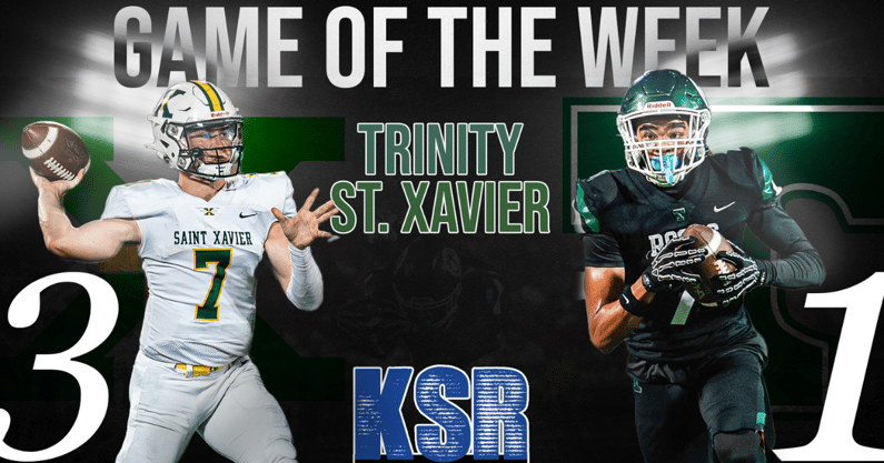 No. 1 Trinity beats No. 3 St. Xavier 35-24 in KSR Game of the Week