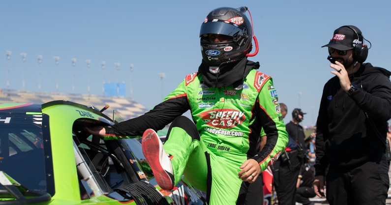 Zane Smith NASCAR Kansas