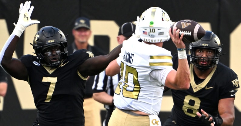 Wake Forest defense PFF
