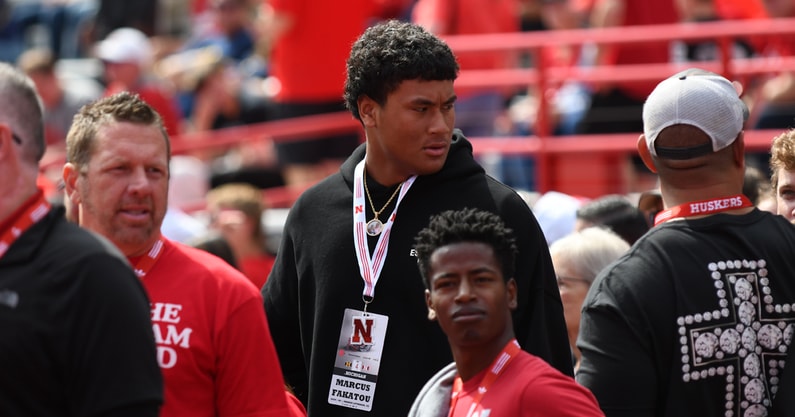 2028 DL Marcus Fakatou at Nebraska
