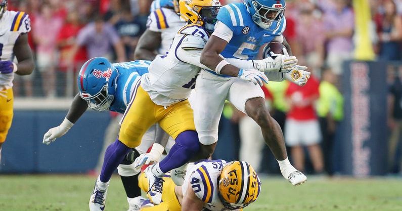 NCAA Football: Louisiana State at Mississippi