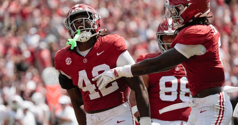 Alabama LB Yhonzae Pierre