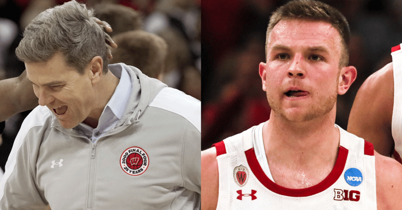 Wisconsin's Kirk Penney, Brad Davison