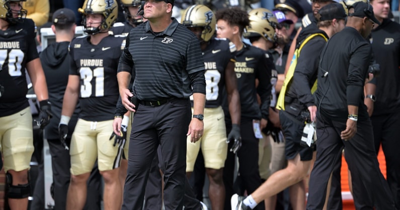 NCAA Football: Ball State at Purdue
