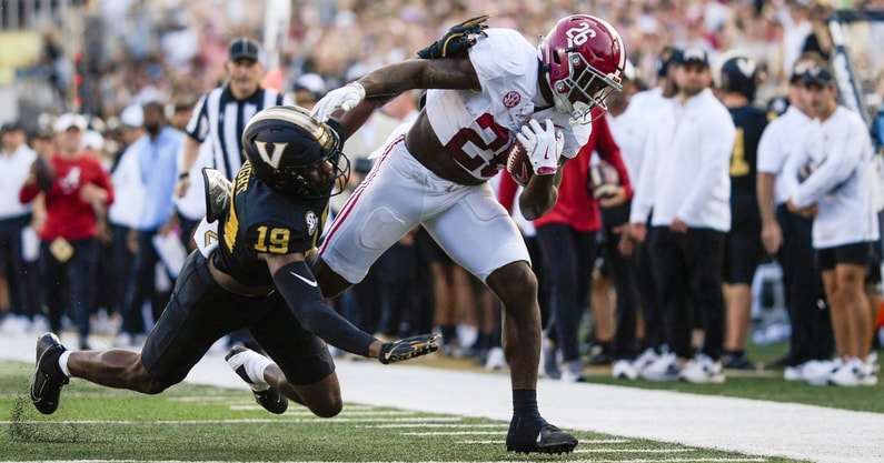 Alabama RB Jam Miller