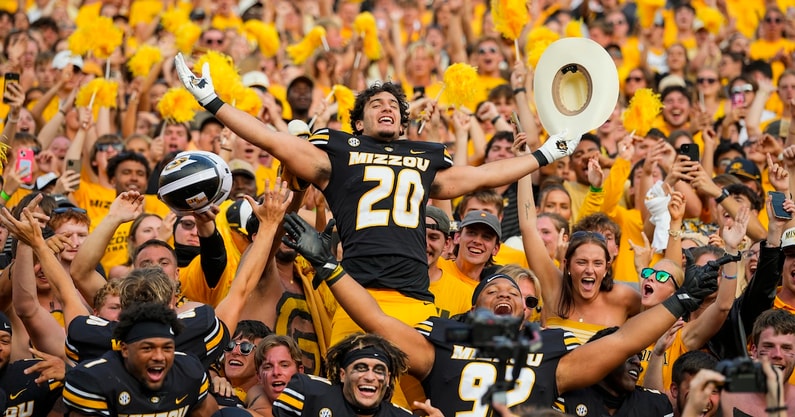 NCAA Football: Kansas at Missouri