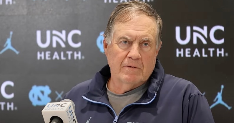 North Carolina HC Bill Belichick
