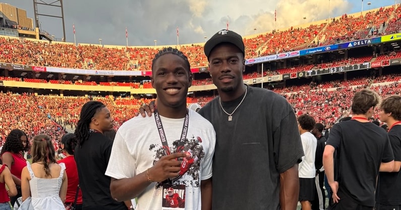 Amare Patterson and AJ Green.