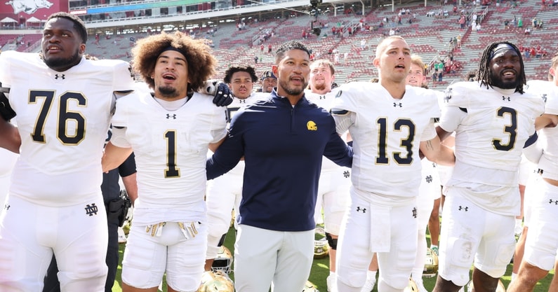 Marcus Freeman, Notre Dame