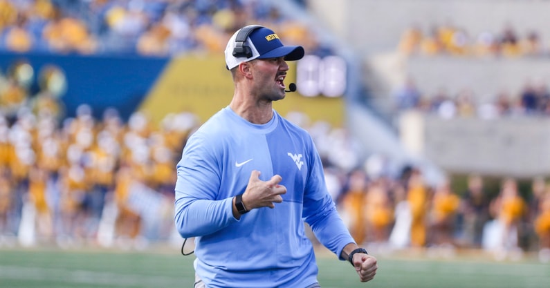 West Virginia defensive coordinator Zac Alley