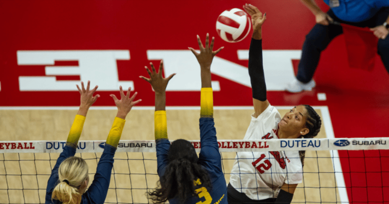 Nebraska volleyball Taylor Landfair
