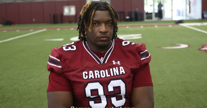 South Carolina defensive tackle Nick Barrett. Photo by: CJ Driggers | GamecockCentral