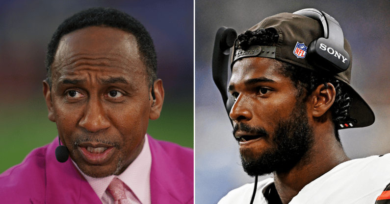 Stephen A. Smith sends clear message to Shedeur Sanders after viral locker room antics: 'Don't give them the ammunition'