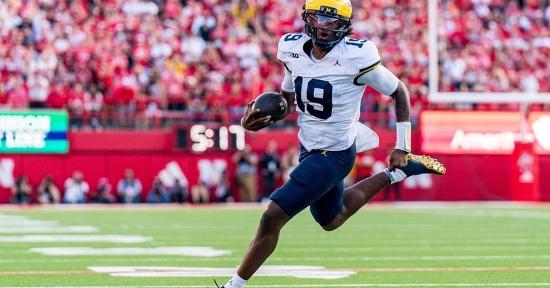NCAA Football: Michigan at Nebraska