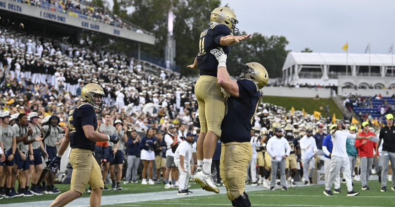 NCAA Football: Rice at Navy
