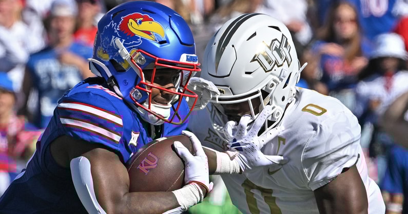 NCAA Football: Central Florida at Kansas