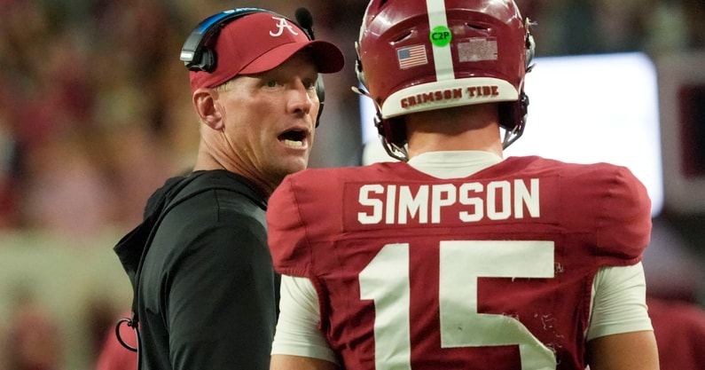 NCAA Football: UL Monroe at Alabama