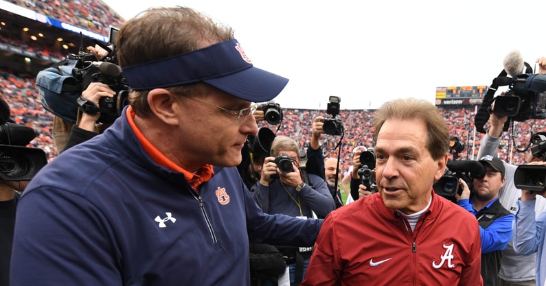 Nick-Saban-calls-Gus-Malzahn-very-stubborn-in-offensive-plan-reveals-how-he-created-issues-for-Alabama