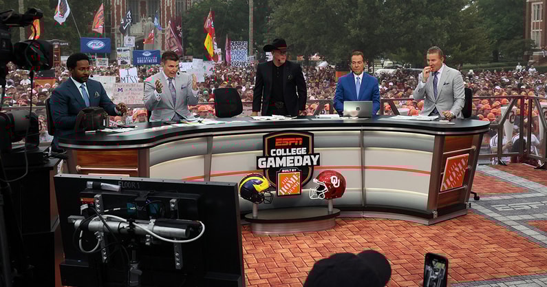 ESPN College GameDay at Michigan-Oklahoma