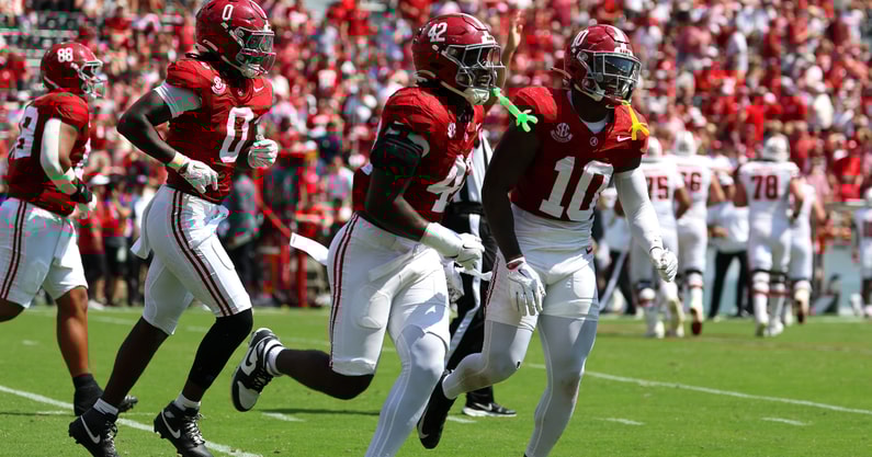 Alabama LB Yhonzae Pierre