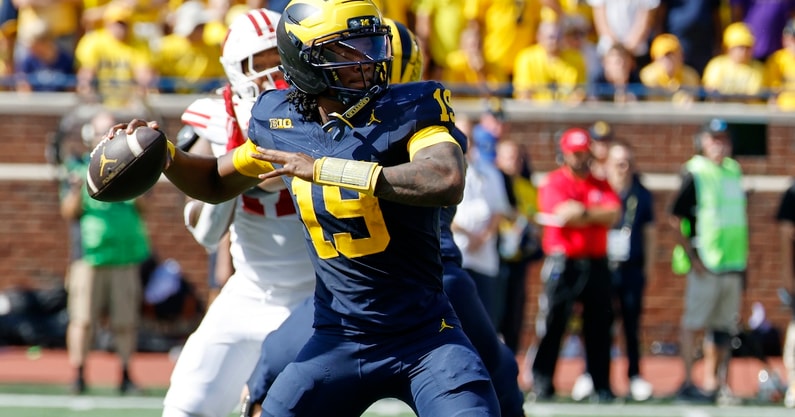 NCAA Football: Wisconsin at Michigan