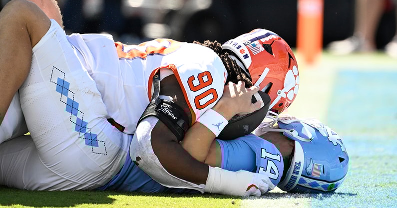 NCAA Football: Clemson at North Carolina