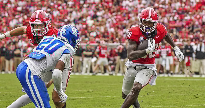 NCAA Football: Kentucky at Georgia