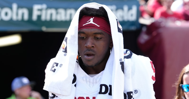 Keontez-Lewis-injury-update-Optimistic-news-emerges-after-Oklahoma-WR-stretchered-off-field