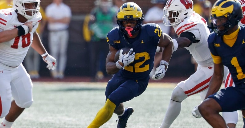 NCAA Football: Wisconsin at Michigan