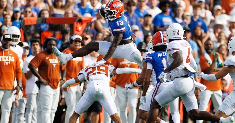 NCAA Football: Texas at Florida