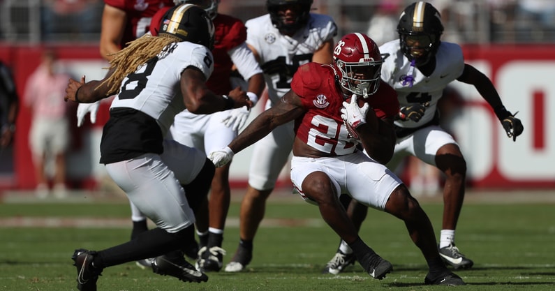 Alabama RB Jam Miller
