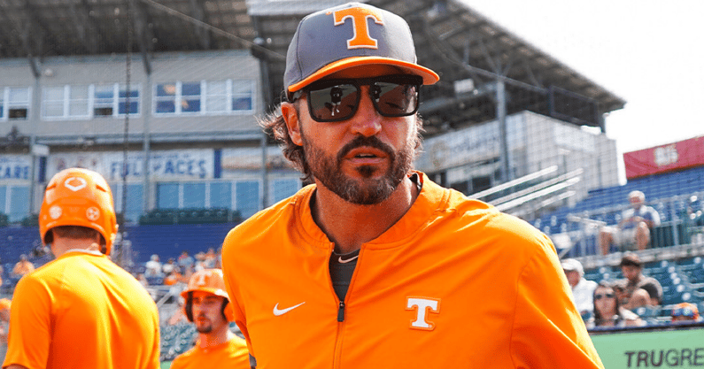 Tennessee baseball coach Tony Vitello. Credit: Chattanooga Lookouts
