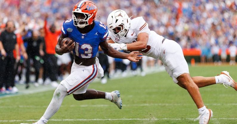 NCAA Football: Texas at Florida