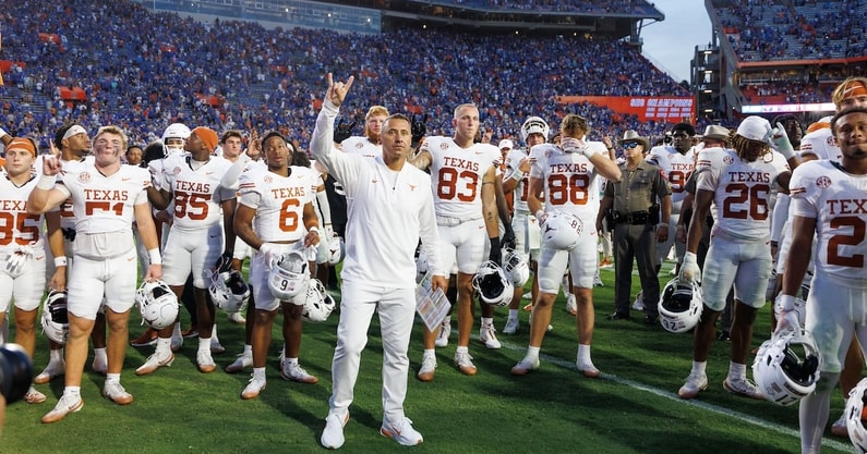 NCAA Football: Texas at Florida