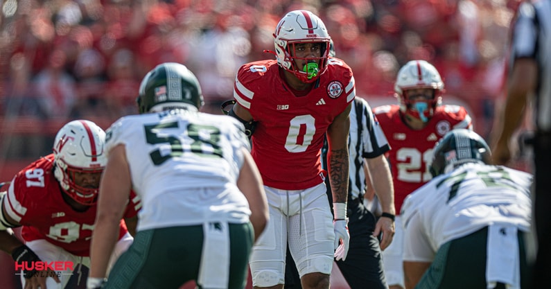Javin Wright Nebraska football Pinstripe Bowl
