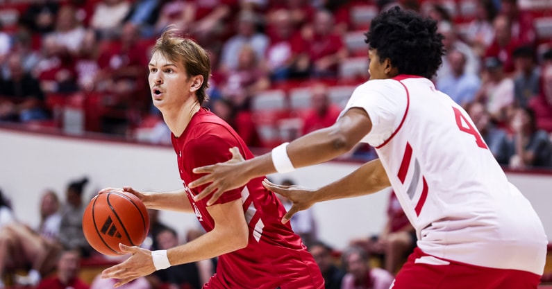 BLOOMINGTON, IN - 2025.10.03 - Men’s Basketball Cream & Crimson Scrimmage