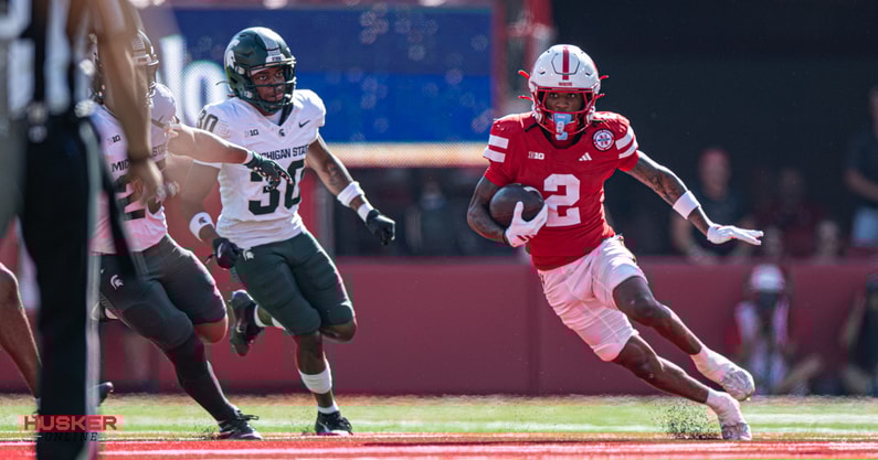 Jacory Barney Nebraska football