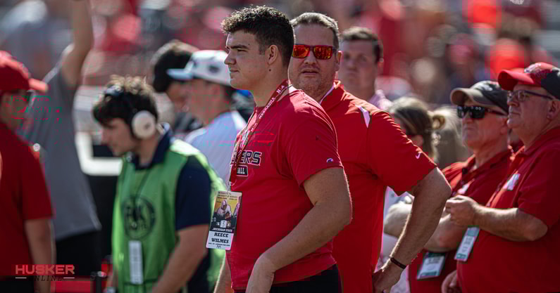 2028 OT Reece Wilmes at Nebraska