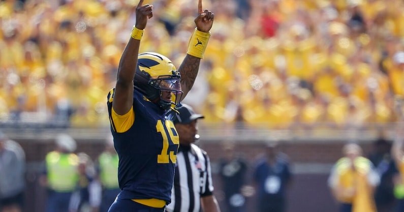 NCAA Football: Wisconsin at Michigan