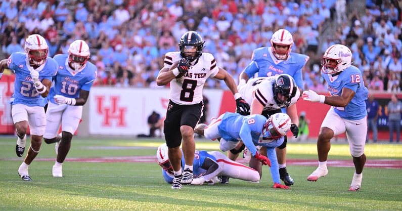Texas Tech RB Cameron Dickey