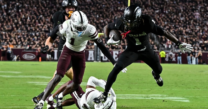 NCAA Football: Mississippi State at Texas A&amp;M