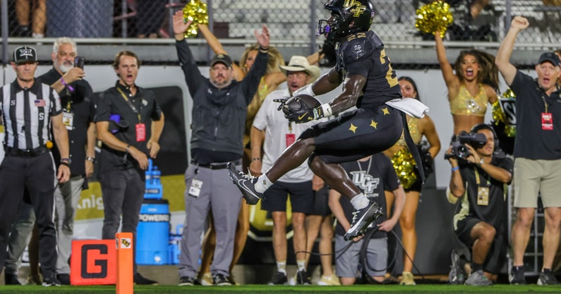 NCAA Football: Kansas at Central Florida