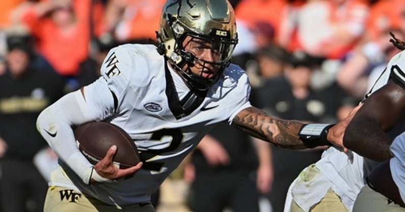 Robby Ashford Wake Forest quarterback