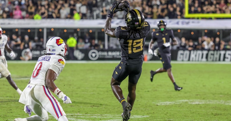 NCAA Football: Kansas at Central Florida